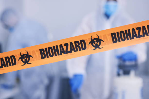 Professional Drug Lab Cleanup technician working in Ventnor City, NJ